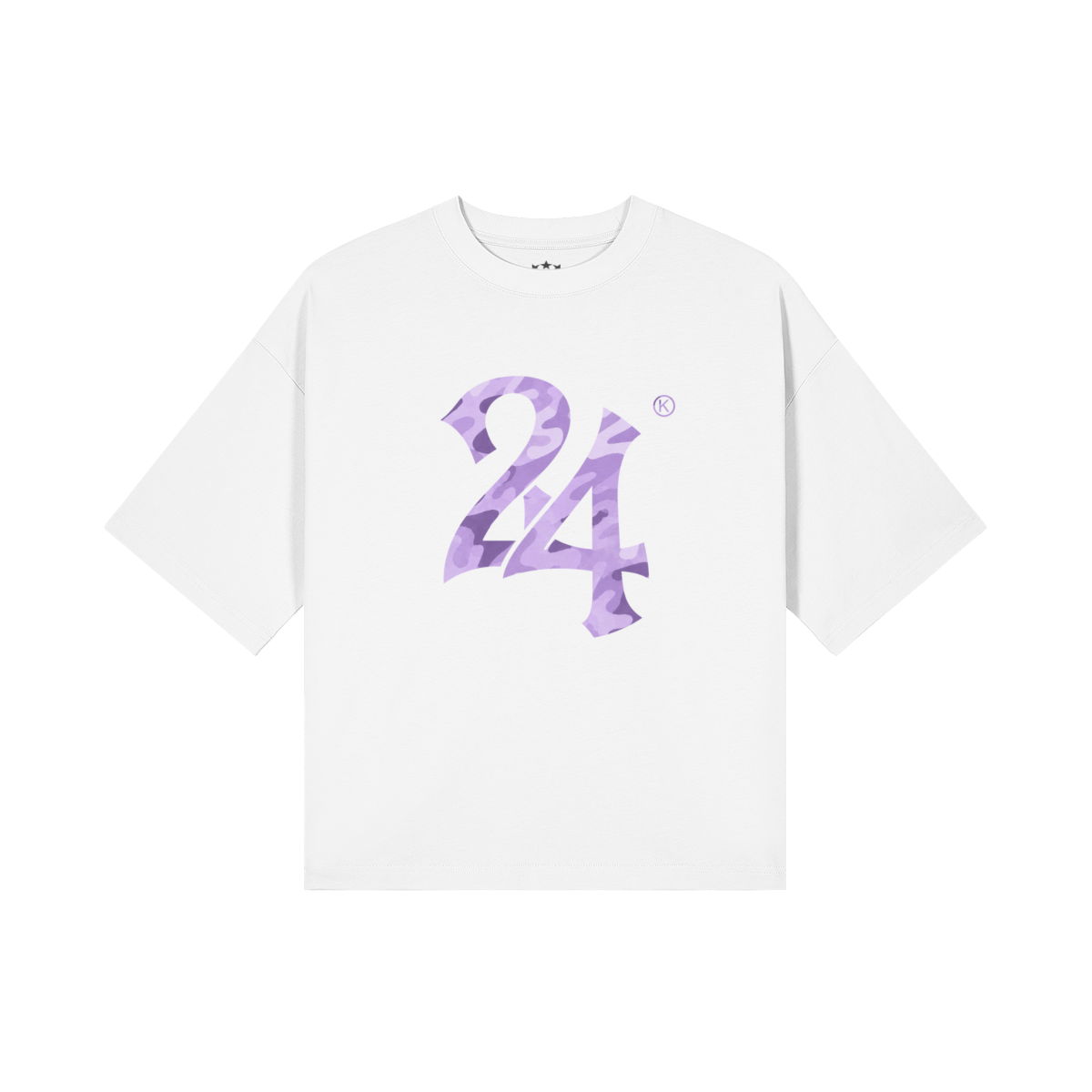 24 Camo Violet – détail du visuel, autre coloris